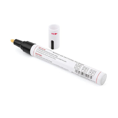 Waterproof Car Paint Pen - Oily Marker for Wheel Tires, Metal and CD | Permanent Auto Rubber Tread Paint