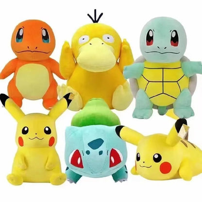 20cm Pokémon Stuffed Plush Toys | Kawaii Pikachu, Raichu, Jenny Turtle | Anime Dolls | Perfect Birthday or Christmas Gift for Kids