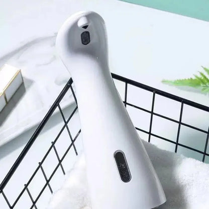 High-Quality Automatic Sensor Soap Dispenser: White ABS Waterproof Handpiece for Smart Bathroom Hand Washing