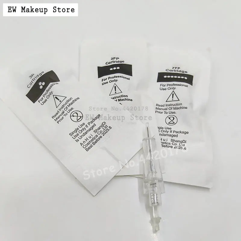 Bayonet Port Cartridges Needles – 30/50/100pcs Sterilized for Permanent Makeup Machine – PMU, MTS, Tattoo, Eyebrow, Liner, Lips