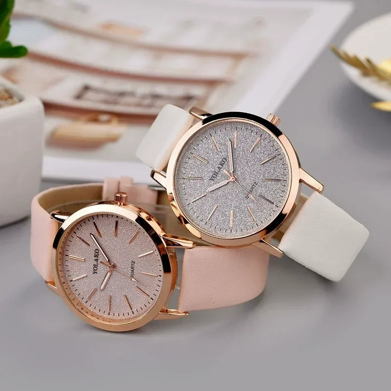 Elegant Women's Quartz Watch – Full Star Design, Explosive Fashion Atmosphere