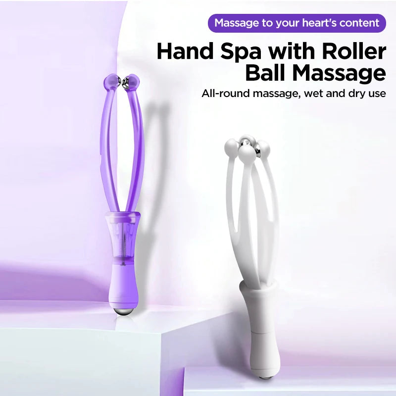 New Finger Massager – 360-Degree Rolling Steel Ball, Health Care Massage Tool