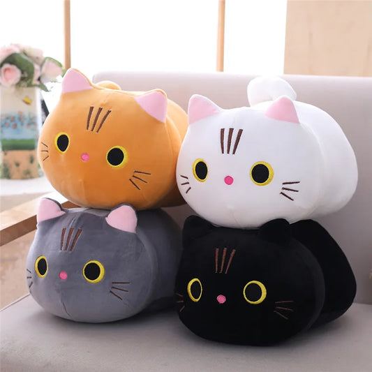 25CM Little Size Soft Animal Cartoon Pillow - Cute Cat Plush Toy, Stuffed, Lovely Kids Birthday Gift