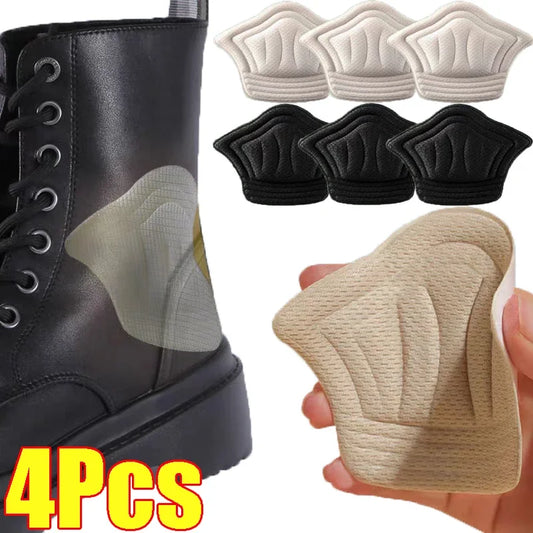 2/4pcs Heel Sticker for Sport Shoes: Women's Antiwear Feet Pad - Pain Relief Patch, Heel Protector Cushion