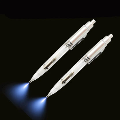 LED DIY Diamond Painting Pen: Lighted Applicator Tool for Illumination Drill Art - Bead Accessories Lighting Tool