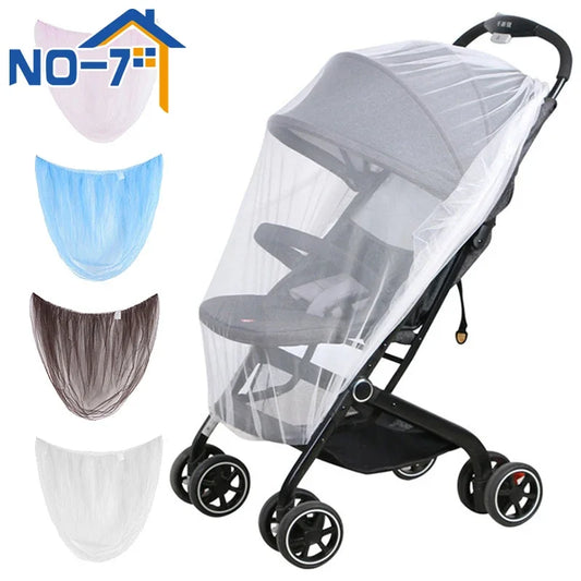 Summer Mosquito Net for Baby Stroller - Infants' Pram Insect Shield Net for Safe and Hassle-Free Outdoor Adventures