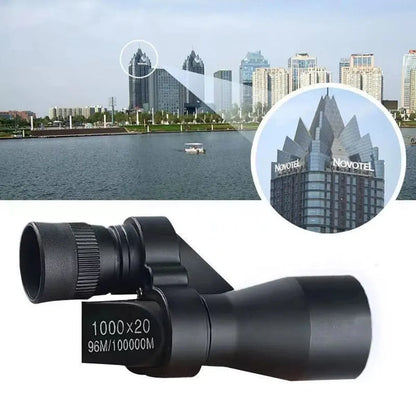 Portable HD Mini Pocket Monocular Telescope: High Magnification Zoom for Outdoor Hunting, Camping, Mountaineering, and Fishing