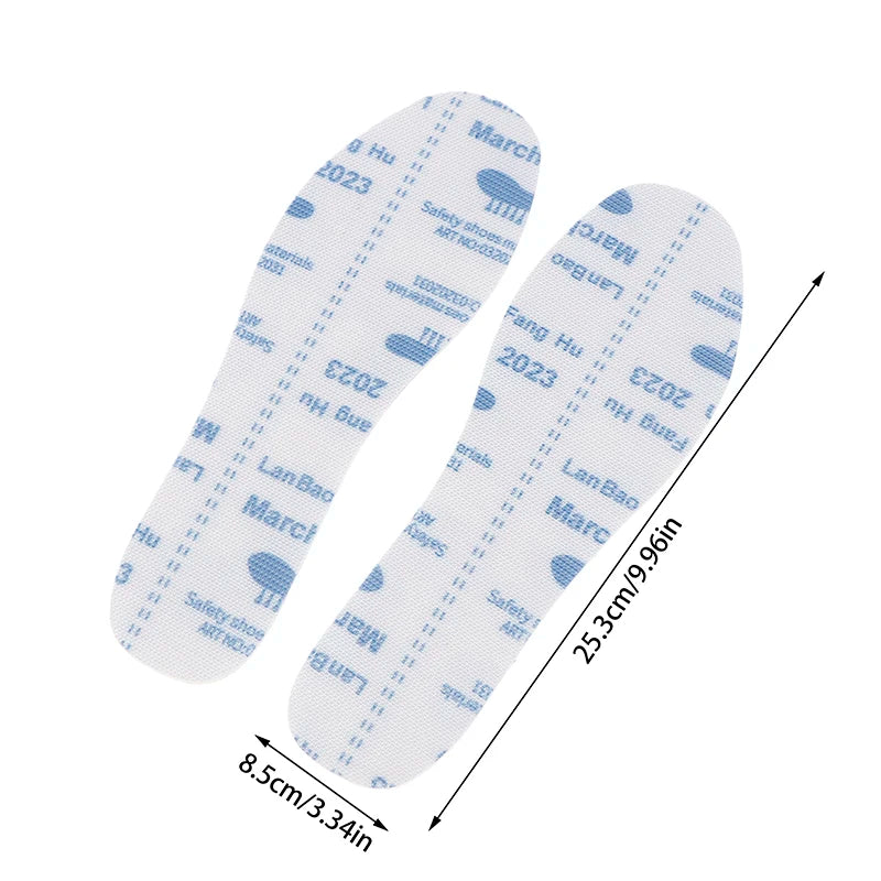 Anti-Puncture Damping Pads - Stab-Resistant Insole for Outdoor Safety Shoes, Soft and Anti-Piercing Protection