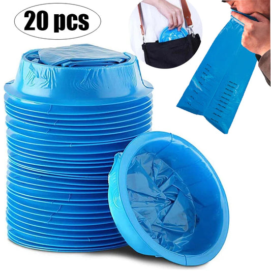 Disposable Sick Bags 1/50pcs - Travel Car Airplane Motion Sickness Nausea Vomit Cleaning Bag - Blue Portable Nets for Hospital