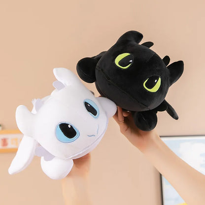 MINISO Little Flying Dragon Plush Toy - Toothless Doll Pillow, Party Model, Ideal Birthday Gift for Girls