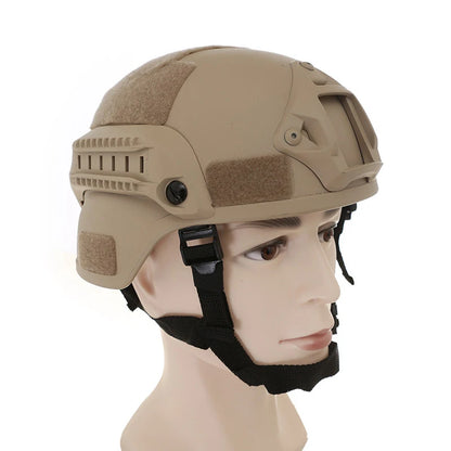 FAST MICH2000 Airsoft Tactical Helmet for Outdoor, Paintball, CS, SWAT, and Riding Protection