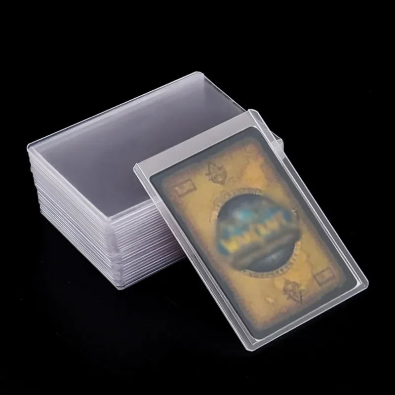 Waterproof 3"x4" Hard Plastic Card Sleeves - Collector Card Protectors for Trading Cards, Sports, Baseball