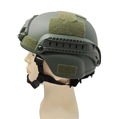 FAST MICH2000 Airsoft Tactical Helmet for Outdoor, Paintball, CS, SWAT, and Riding Protection