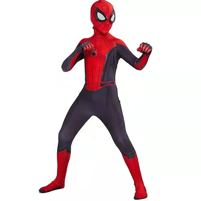 Adult Spider-Man 3D Costume Bodysuit - High-Quality Spandex Zentai for Halloween Party Cosplay