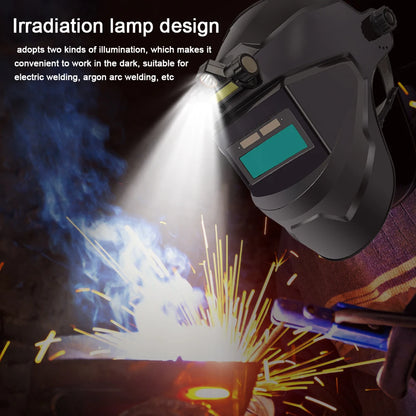 Automatic Variable Light Welding Mask | Large View Auto Darkening Facemask for Arc Welding, Grinding, Cutting