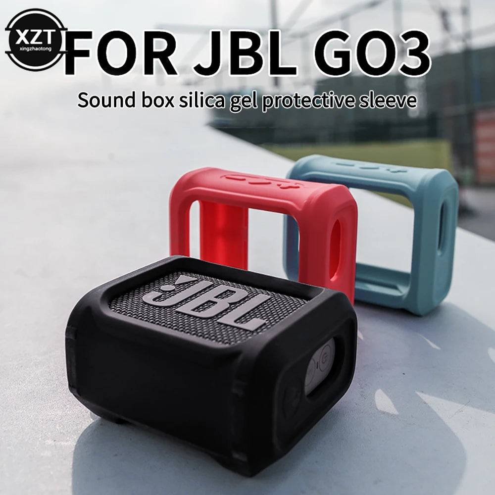 JBL GO3 Speaker Protection Bracket - Portable Case Strap and Outdoor Stand for GO 3 Speaker