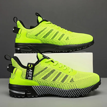 2024 Men’s Breathable Running Shoes | Lightweight Outdoor Sports Sneakers | Comfortable Athletic Training Footwear