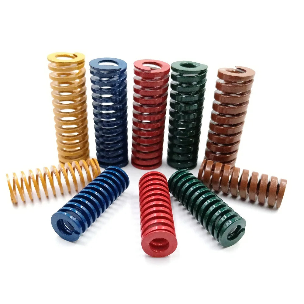 Creamily Mould Die Spring - Spiral Stamping Compression Springs, 20mm Outer Diameter, 10mm Inner Diameter, 20-200mm Length