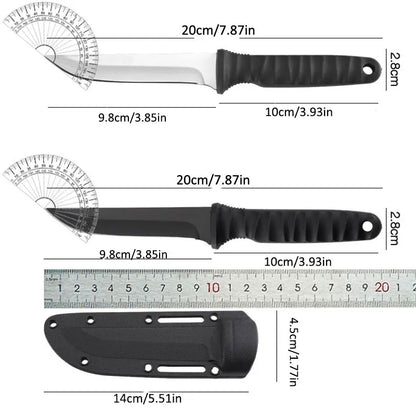 Stainless Steel Mini Knife – Portable Camping Survival and Fruit Knife