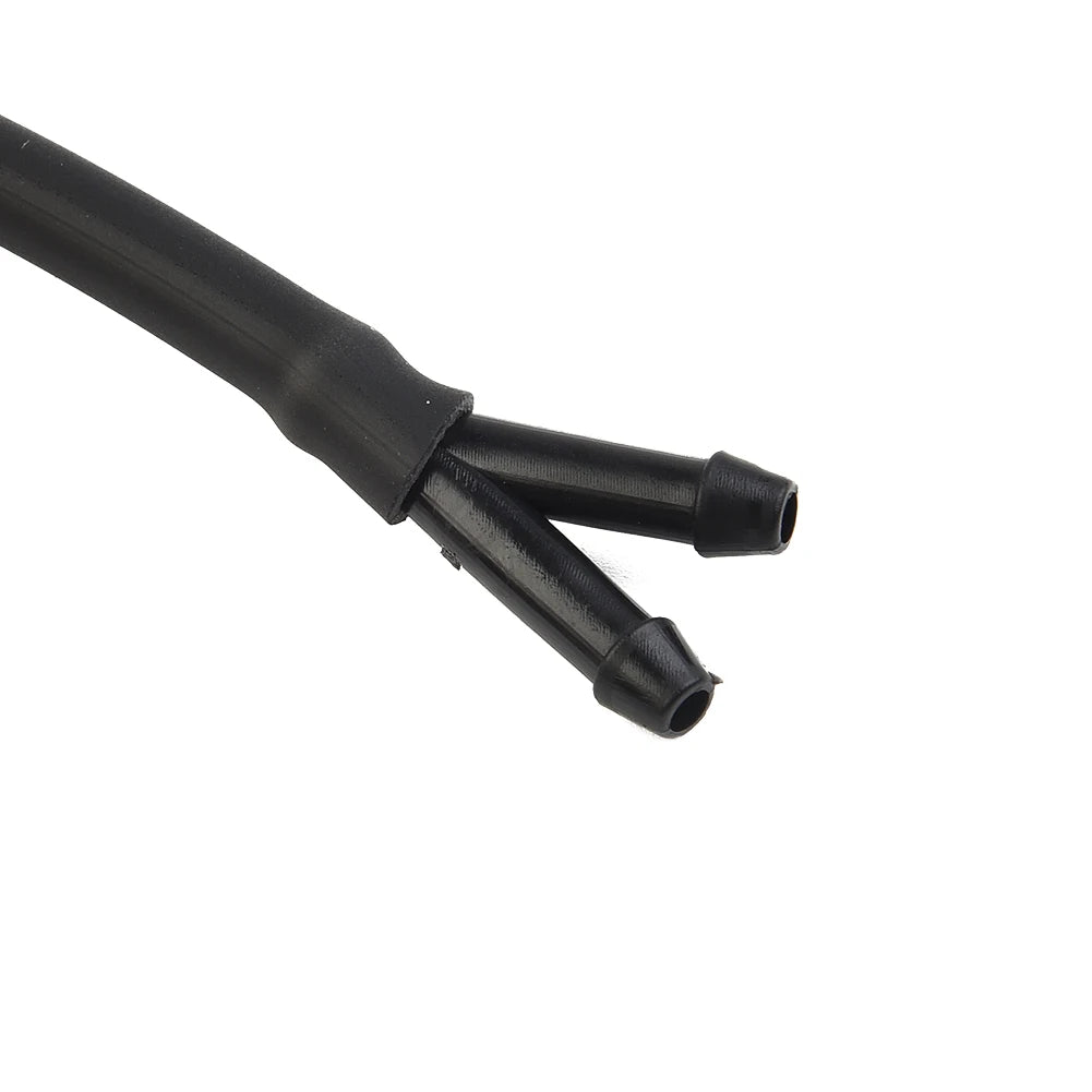 Universal Car Windshield Washer Hose Kit: T-Piece Tube Pipe Splitter Connector with Nozzle Hose Tube Connector