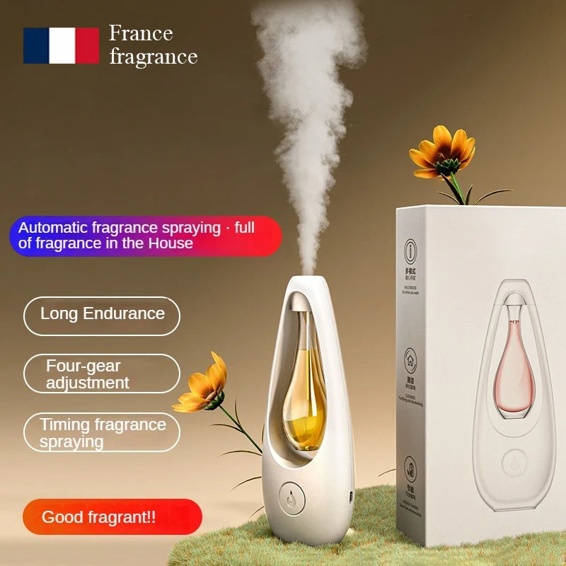 Rechargeable Room Air Freshener Spray and Aromatherapy Diffuser – Essential Oil Fragrance for Home and Hotel