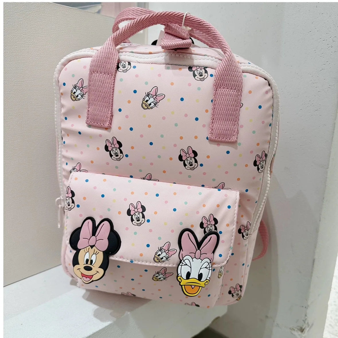 Disney Minnie Mouse Kids Backpack – Cute Mini Schoolbag for Girls and Boys – Stylish Shoulder Bag