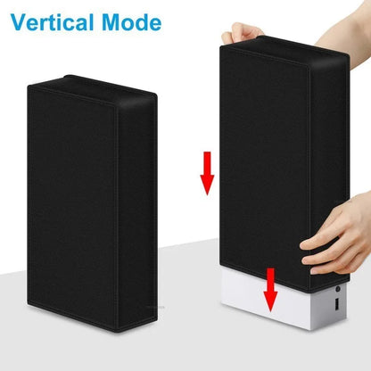 Dust-Proof Sleeve for Xbox Series S Console, Anti-Scratch Dust Cover, Protective Vertical Case for Xbox Series S Accessories