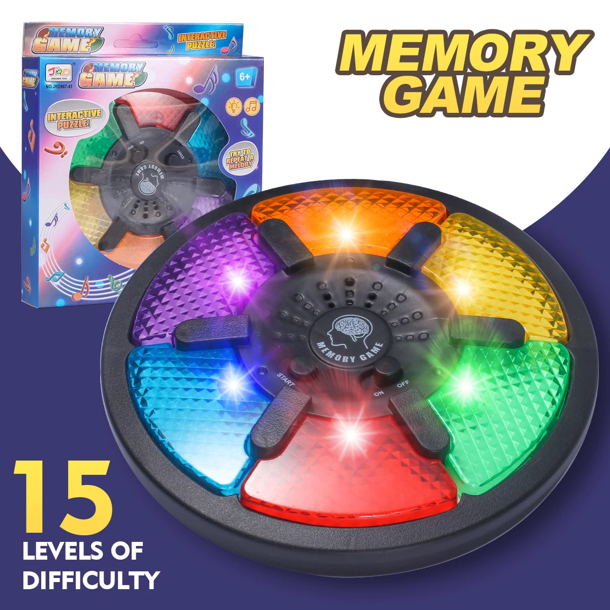 Creative Puzzle Memory Training Game Console Toy – Brain-Boosting Activity for Kids and Adults