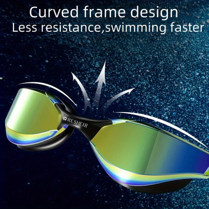 Unisex Swimming Goggles – Waterproof, Anti-Fog, UV Protection, Professional Swim Goggles for Adults, Men, and Women