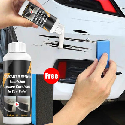 Auto Scratch Remover Kit - Swirl Remover, Polishing Compound for Scratches, Body Repair, Anti-Scratch Wax, Car Care Tools