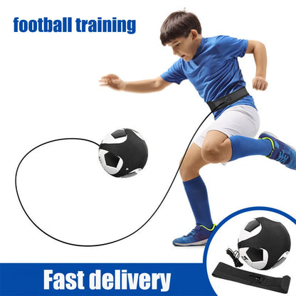 Football Training Belt and Kicking Mat – Soccer Trainer for Adults and Kids, Football Training Equipment