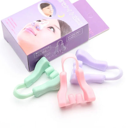 Silicone Nose Shaper Clip | Nose Lifting & Slimming Bridge | 3 Colors | Beauty Tools for Nose Straightening