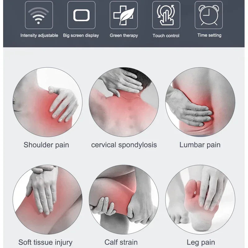 Ultrasonic Therapy Machine for Pain Relief – 1MHz Physiotherapy Device with LCD Screen for Muscle and Joint Massage