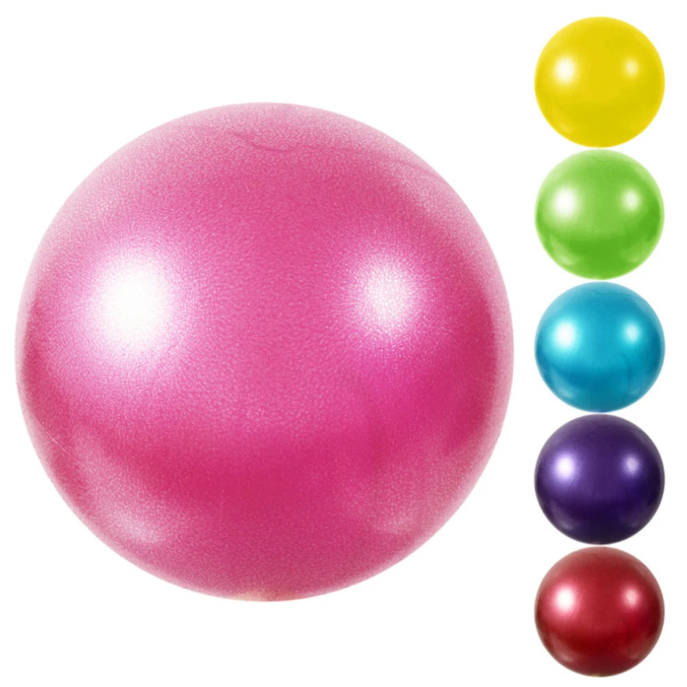 25cm Pilates Core Ball - Explosion-Proof Yoga Gym Ball for Indoor Balance and Fitness Exercises