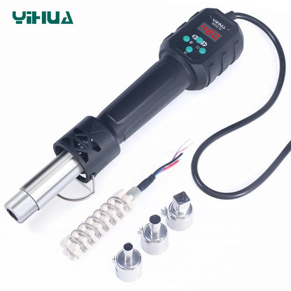 YIHUA Micro Hot Air Gun 8858IV: 700W Soldering Rework Station with LCD Digital Heat Gun - BGA IC Soldering Tools, Temperature Adjustable