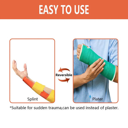 CARBOU Universal Aluminum Splint Roll: First Aid Medical Survival Polymer for Bone Fixture - Emergency Kit for Outdoor Travel