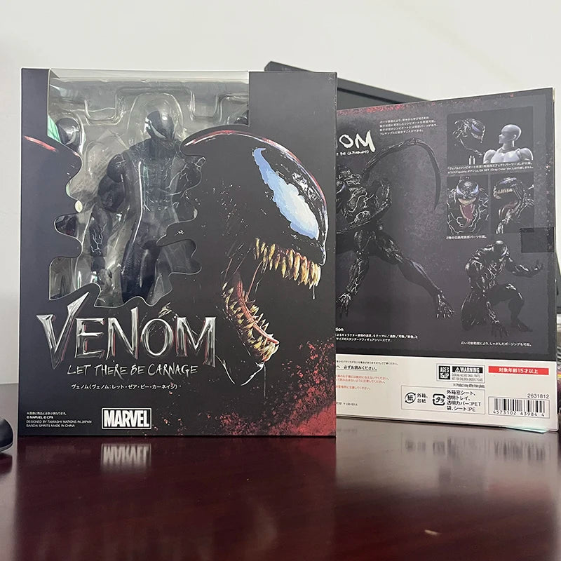 Venom 2: Let There Be Carnage Action Figure - Joint Movable Model Toy, Collectible Doll, Ideal New Year Present for Children