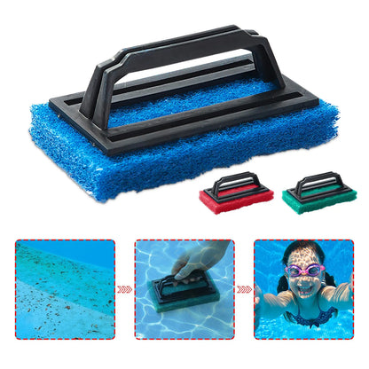 Cleaning Sponge Brush for Jacuzzis and Swimming Pools – Suitable for Pool Lines, Pool Cleaner Accessory