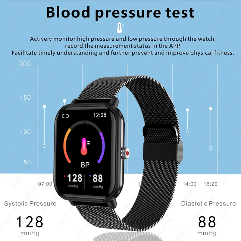 2023 New Smart Watch for Xiaomi – Blood Oxygen Monitoring, Fitness Tracker, Body Temperature Monitor, for Men & Women