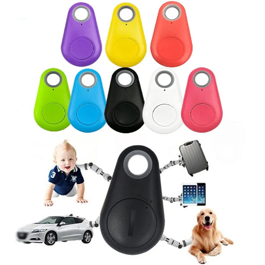 Mini Fashion Smart Dog Pet Bluetooth 4.0 GPS Tracker - Anti-Lost Alarm Tag, Wireless Key Finder Locator for Child, Bag, Wallet