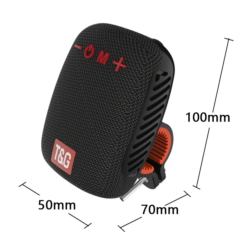 Elevate Your Outdoor Adventures with the TG392 Portable Bluetooth Speaker - TWS Wireless Mini Bass FM Radio Soundbar for Bicycle Riding Music