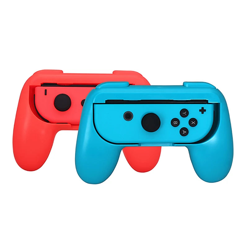 2PCS Gamepads Grip Handle: Joypad Stand Holder Case with ABS for Nintendo Switch JoyCon - Game Grip Controller