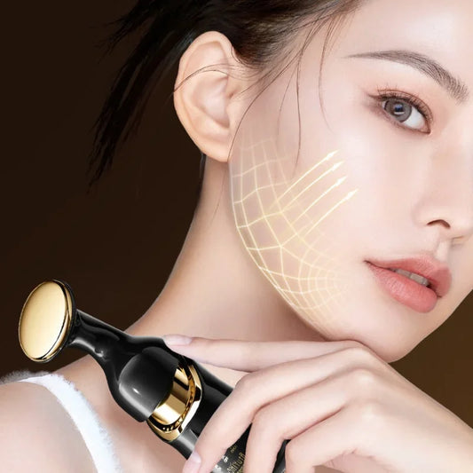 3 in 1 Face Massager for Neck, Facial, and Eye - Microcurrent Skin Rejuvenation and Anti-Aging Beauty Device