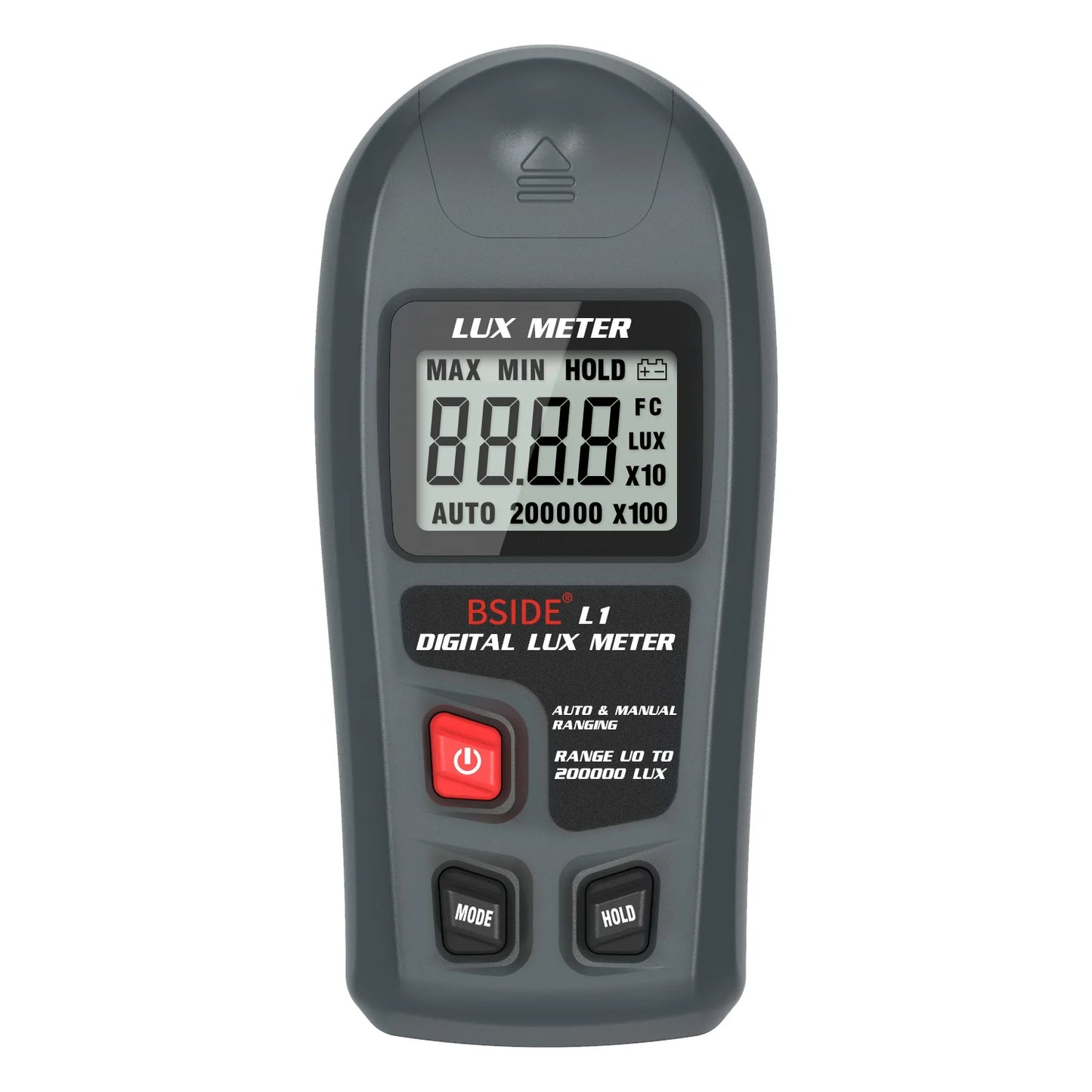 NEW Digital Lux Meter Illuminometer - LCD Pocket Light Meter 0~200,000 Lux/FC, Photometer Luxmeter with Measure Tester Sensor