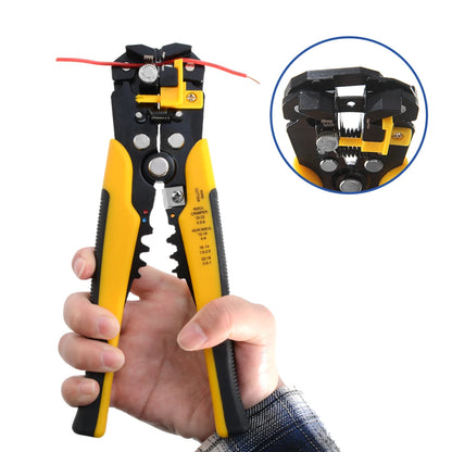 Multifunctional Wire Hand Tool: Adjustable Automatic Wire Stripper Crimper Cable Cutter - Essential for Stripping, Crimping, and Terminal Work