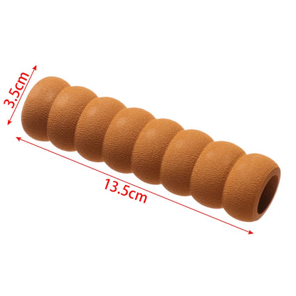 Soft Rubber Door Handle Stopper: Round Crash Pad Foam Cover for Furniture Protection - Kids Safety, Static-Free (1PC)