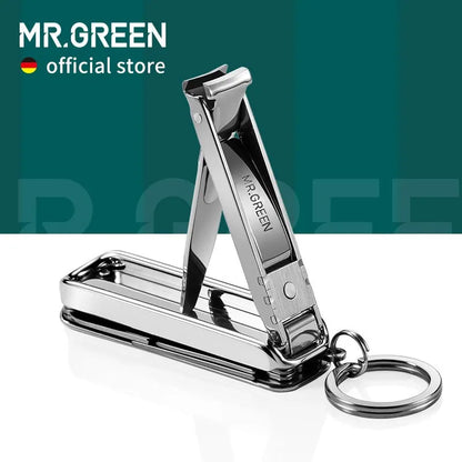 MR.GREEN Multifunctional Nail Clippers - Six Functions, Nail Files, Bottle Opener, Small Scissor, Stainless Steel Nail Cutter