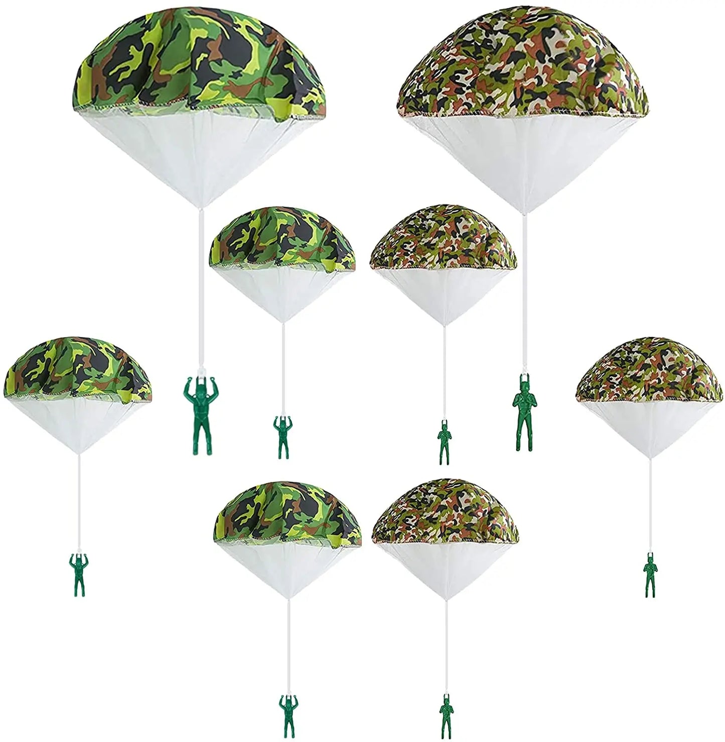 Mini Soldier Camouflage Parachute: Hand Throwing Outdoor Toy for Kids - Educational Flying Sport Game