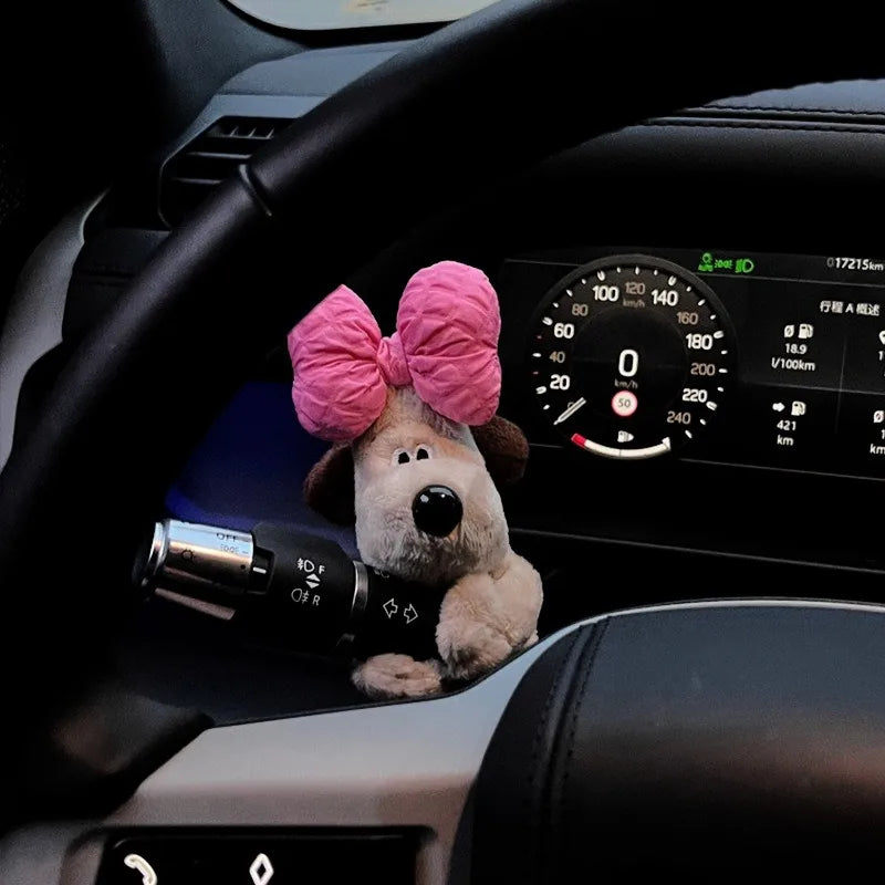 Car Decoration Dolls - Pilot Pawdog Steering Lights Wiper Wye Shield Ornaments