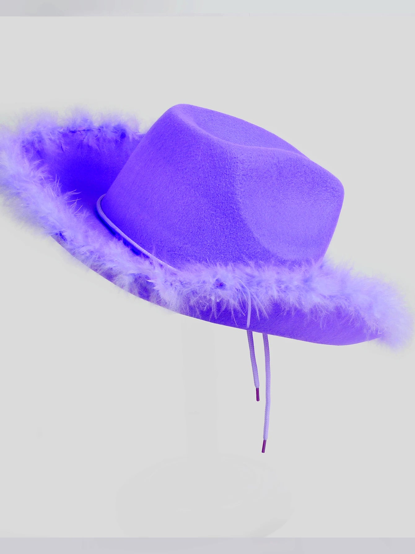 Colorful Feather Western Cowboy Hat - British Retro Jazz Hat with Wide Brim, Wool Felt for Theme Parties, Halloween, and Carnivals